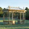 Aged Metal Conservatory Facade Framework L861