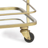 Lovecup Gold Iron Urban Bar Cart L271