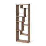 Geometric Wooden Etagere Displayed Vertically or Horizontally L131