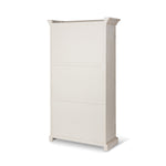 Adele Quatrefoil Design Wood Cabinet with Glass Doors L134