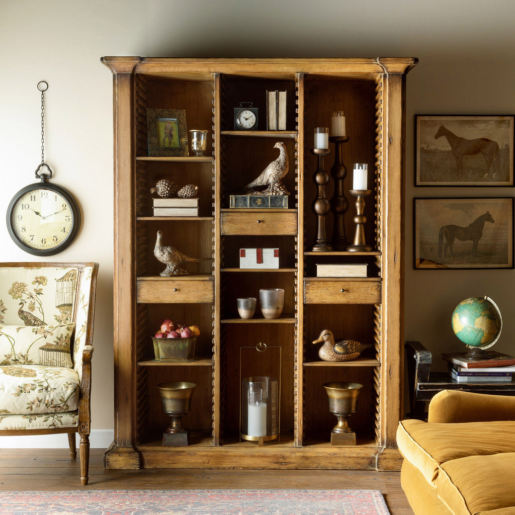 Bradford Adjustable Shelf Wooden Bookcase L137
