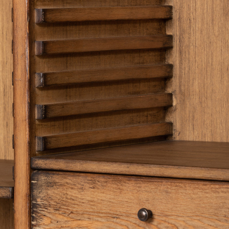 Bradford Adjustable Shelf Wooden Bookcase L137