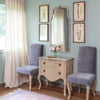 Lovecup Cotton Velvet Upholstered Accent Chair L071