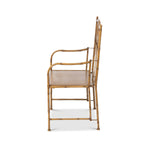 Lovecup Bamboo Look Metal Porch Chair L696