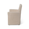 Lovecup Slip Covered Linen Arm Chair L077