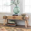 Sonora Hand Woven Bench L143
