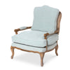 Lovecup Seafoam Green Upholstered Arm Chair L083