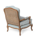 Lovecup Seafoam Green Upholstered Arm Chair L083