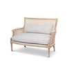 Marissa Cane Back Cottage Loveseat L146