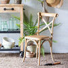 Lovecup Wooden Cross Back Chair L568