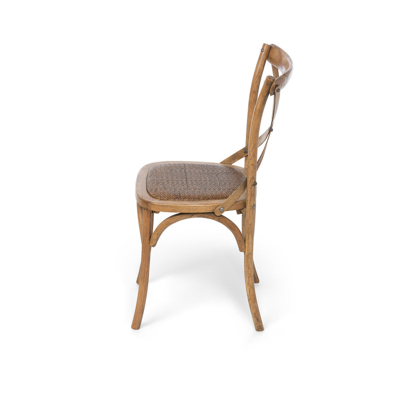 Lovecup Wooden Cross Back Chair L568