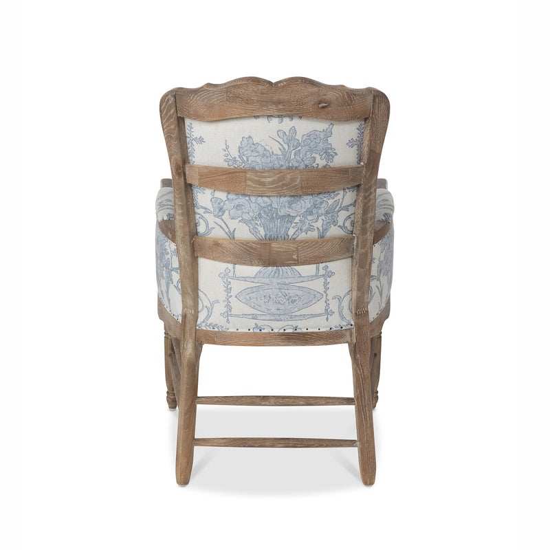 Lovecup Blue Fireside Club Chair L247