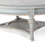 Lovecup Hand Distressed Round Wood Coffee Table L120