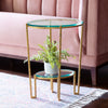 Lovecup Sarah Iron and Glass Accent Table L031