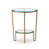 Lovecup Sarah Iron and Glass Accent Table L031