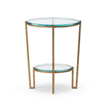 Lovecup Sarah Iron and Glass Accent Table L031