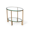 Lovecup Naomi Iron and Glass Side Table L032