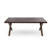 Lovecup Leather and Brass Dining Table L321