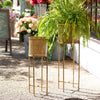 Lovecup Ronan Metal Planter on Stand Set of 2, L692