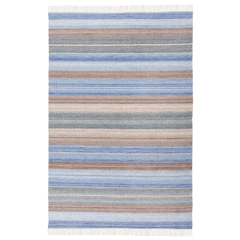 Lovecup Indoor/Outdoor Dhurrie Pattern Rug, 5'x 8' L155