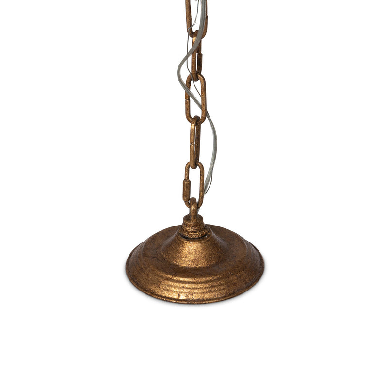 Antique Gold Pagoda Chandelier L162