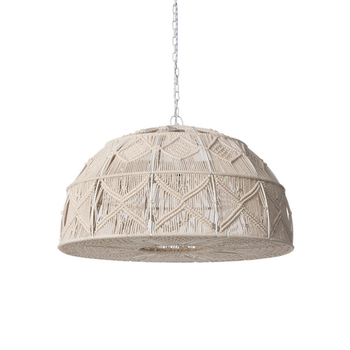 Lovecup Macrame Dome Pendant L176