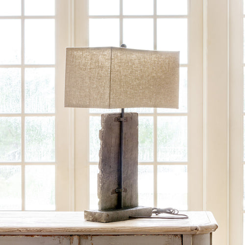 Lovecup Distressed Floral Table Lamp L852