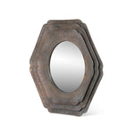 Lovecup Round Hex Layered Mirror L004