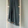 Lovecup Indigo Washed Linen Throw L428