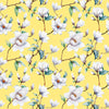 Yellow Wallpaper with Magnolia