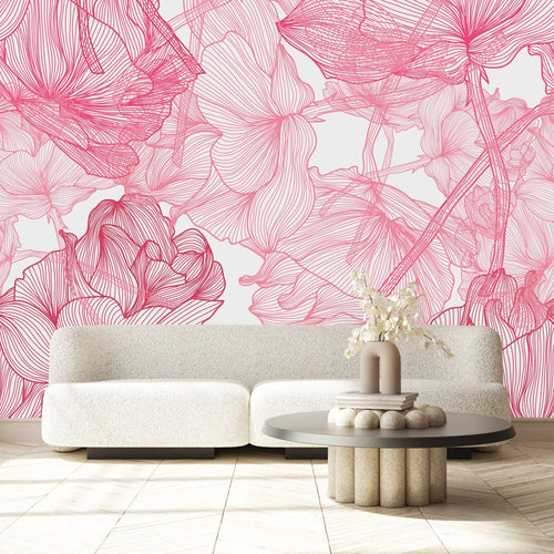Pink Flowers Wallpaper
