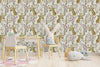 Voguish Giraffe Pattern Wallpaper