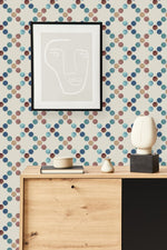Stylish Multicolored Circles Wallpaper