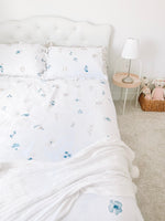 Livia Flora Silver-Infused Antimicrobial Comforter 5 Piece Set