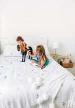 Livia Flora Silver-Infused Antimicrobial Comforter 5 Piece Set