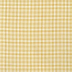 Round Tablecloth in Farmhouse Barley Yellow Gold Gingham Check