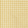 Tailored Tier Cafe Curtain Panels Pair in Farmhouse Barley Yellow Gold Gingham Check