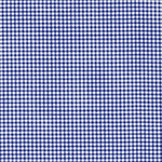 Tailored Bedskirt in Farmhouse Dark Blue Gingham Check on White