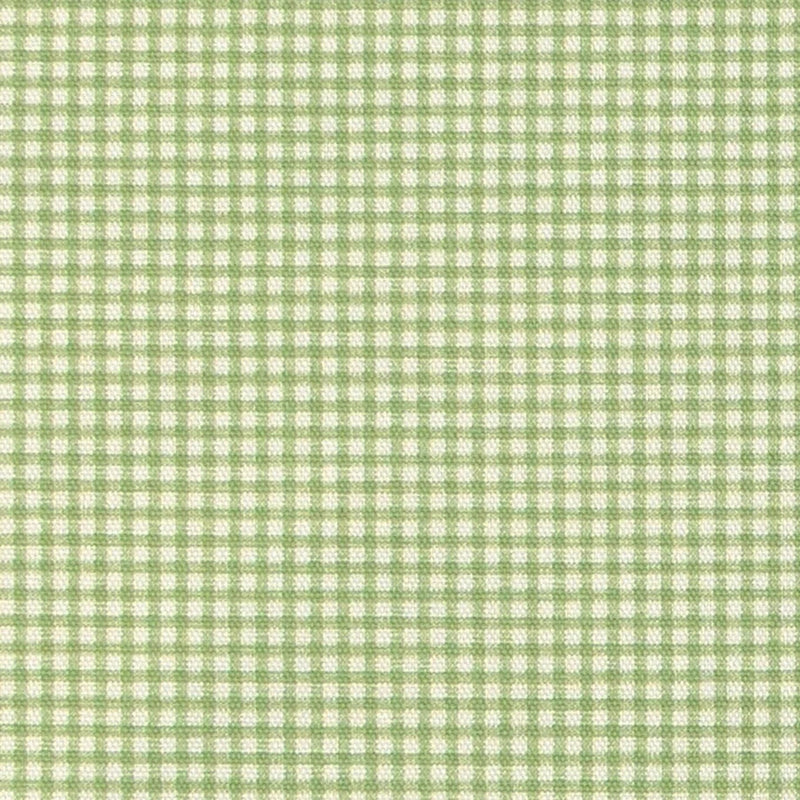 Rod Pocket Curtain Panels Pair in Farmhouse Jungle Green Gingham Check