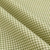 Gathered Bedskirt in Farmhouse Jungle Green Gingham Check