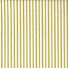 Gathered Bedskirt in Farmhouse Meadow Green Ticking Stripe on Cream