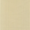 Tailored Bedskirt in Farmhouse Pine Green Ticking Stripe on Beige