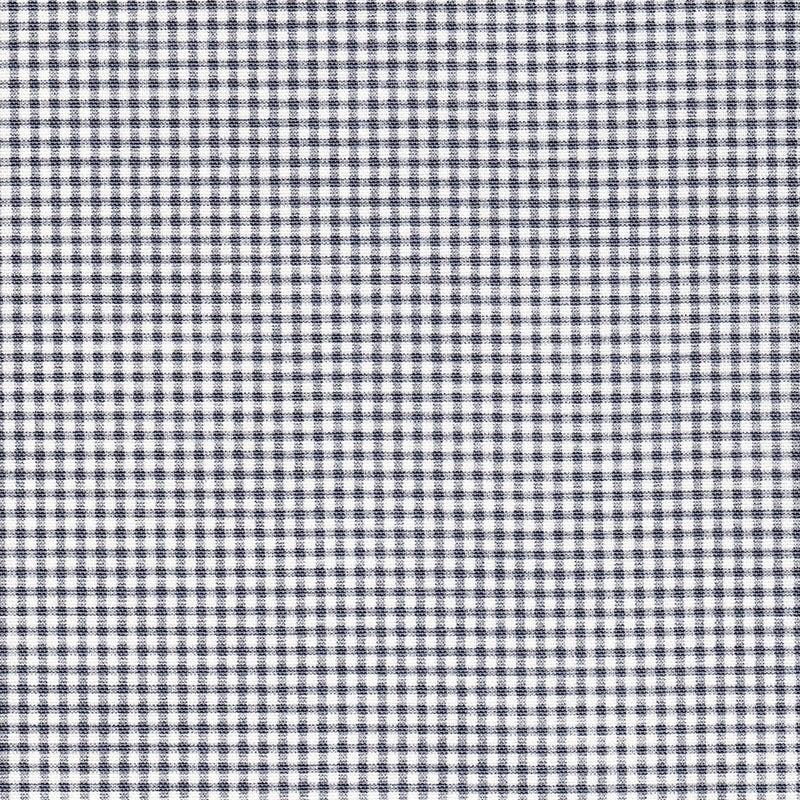 Rod Pocket Curtain Panels Pair in Farmhouse Slate Gray Gingham Check on White