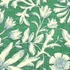 Round Tablecloth in Flourish Verdura Green Floral Damask