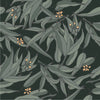 Dark Wallpaper with Buds on Trees