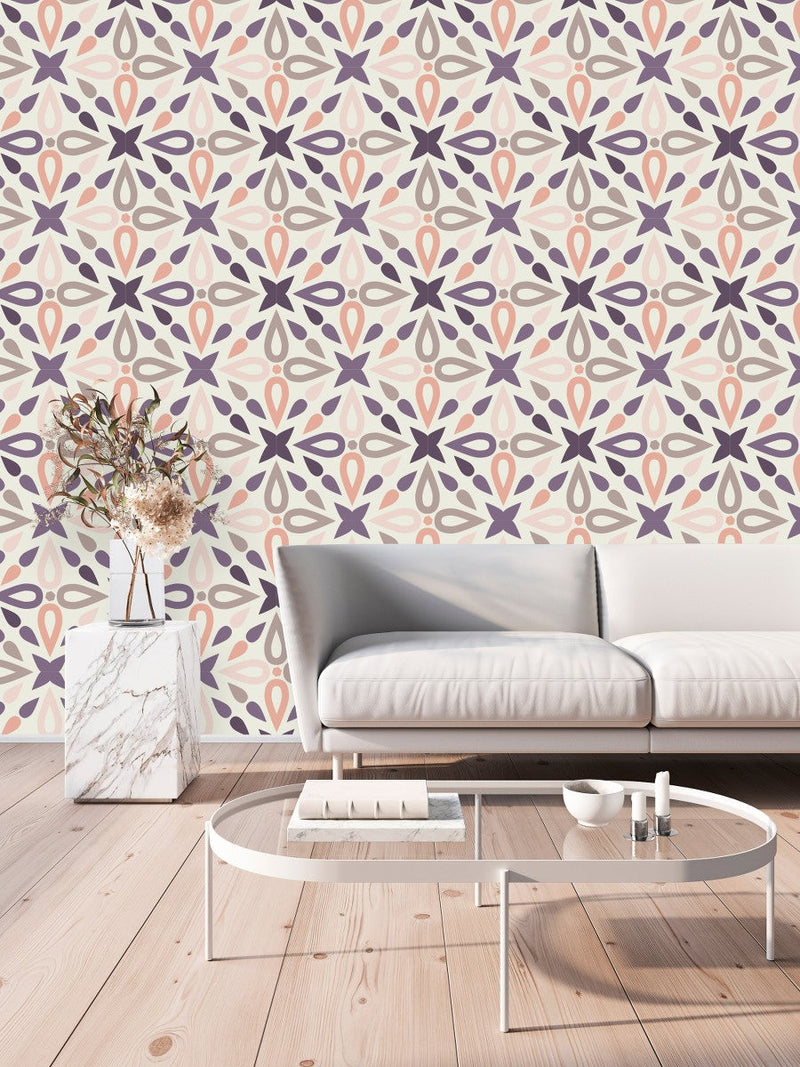 Pastel Colors of Pattern Wallpaper
