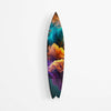 Abstract Space Smoke Acrylic Surfboard Wall Art