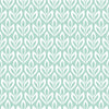 Stylish Green Leaves Pattern Wallpaper Chic