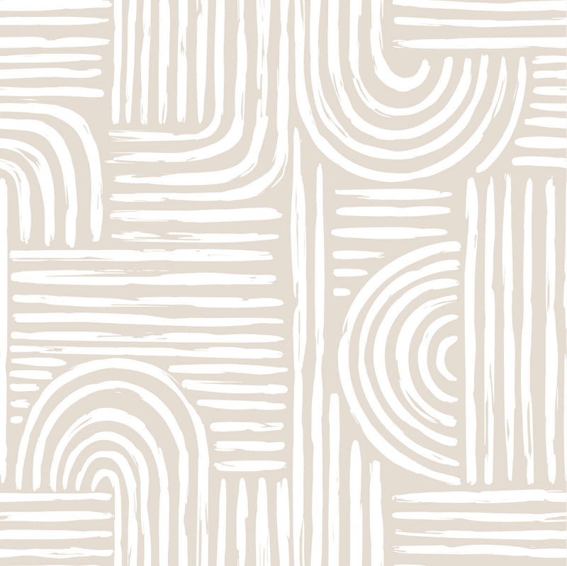 Light Lines Pattern Wallpaper