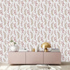 Pink Herbal Wallpaper